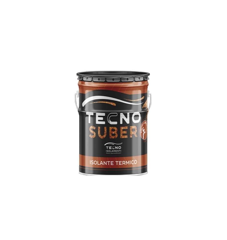 TECNOSUBER PITTURA RASANTE RIVESTIMENTO TERMICO TRASPIRANTE