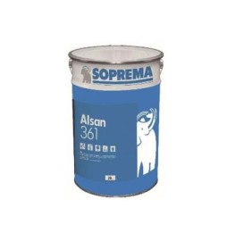 ALSAN 361 GUAINA LIQUIDA BITUMINOSA IMPERMEABILIZZANTE RESISTE AI RISTAGNI D'ACQUA