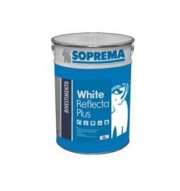 WHITE REFLECTA PLUS GUAINA LIQUIDA VERNICE BIANCA CON ELEVATE PROPRIETA' DI RIFLETTANZA SOLARE SRI 103%