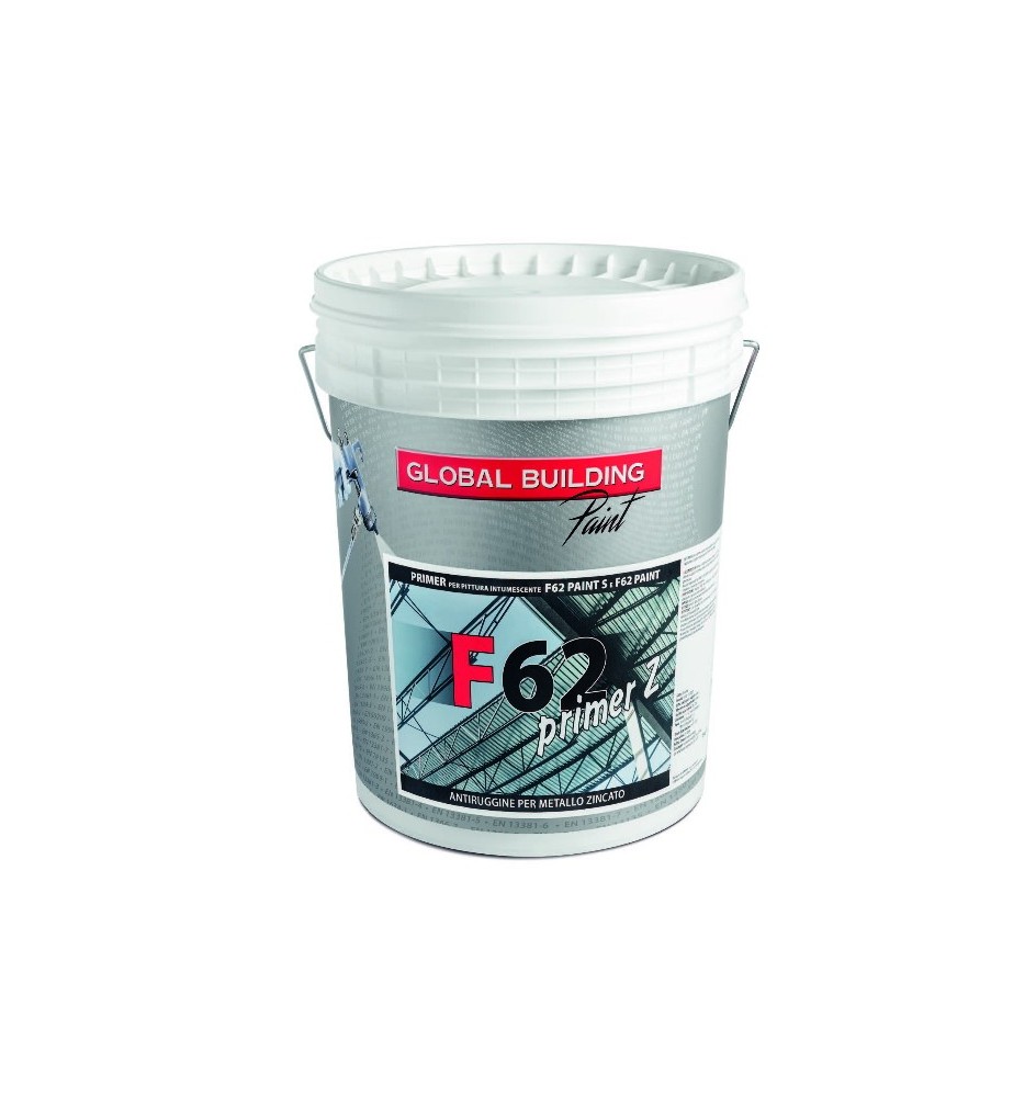 F62 PRIMER Z INTUMESCENTE PER LAMIERE ZINCATE