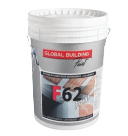 F62 PAINT PITTURA INTUMESCENTE ALL'ACQUA MURATURA E CEMENTO ARMATO