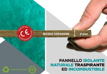 Nobilium il pannello isolante a basso spessore certificato CAM 