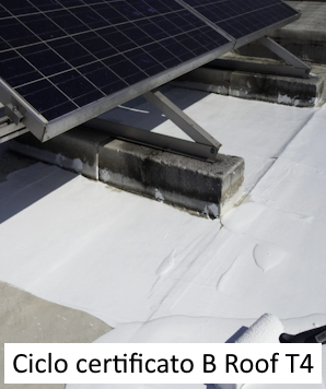 Ciclo prodotti certificato B Roof T4 